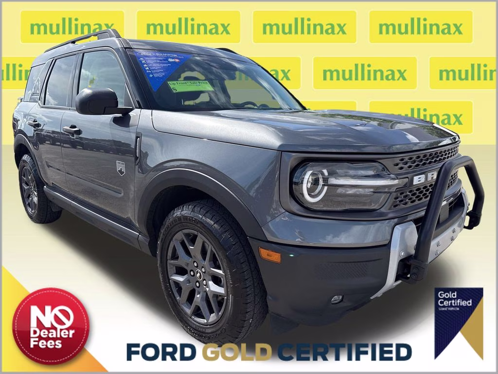 2025 Carbonized Gray Metallic Ford Bronco Sport Big Bend 4X4 SUV