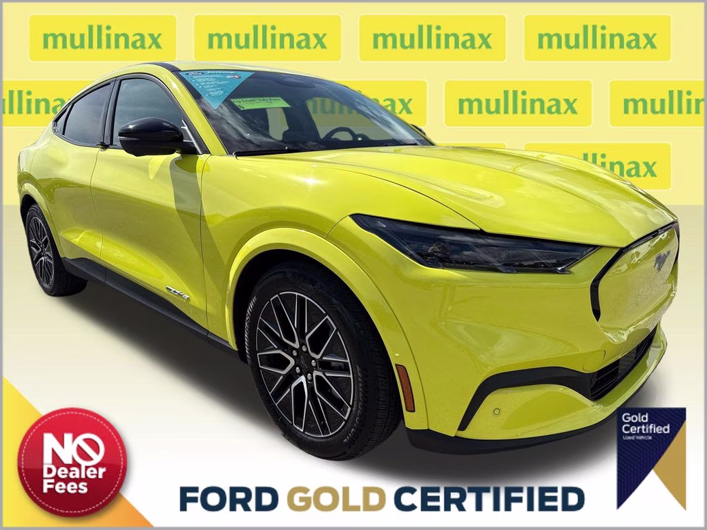 2025 Grabber Yellow Ford Mustang Mach-E Premium RWD SUV