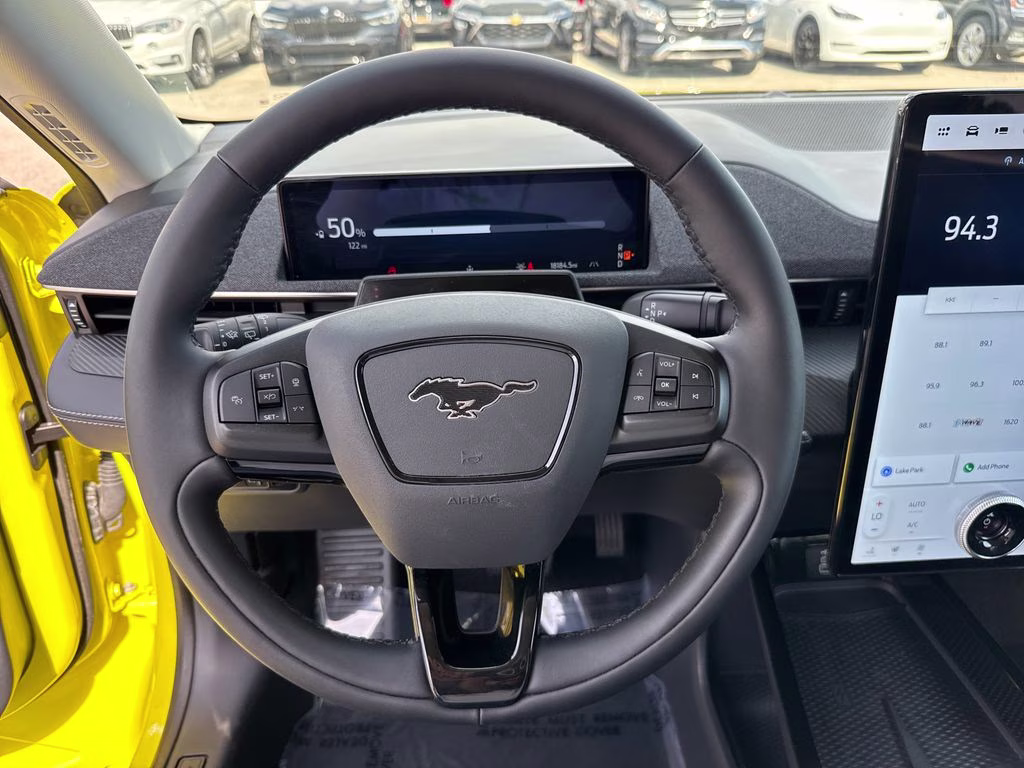2025 Grabber Yellow Ford Mustang Mach-E Premium RWD SUV