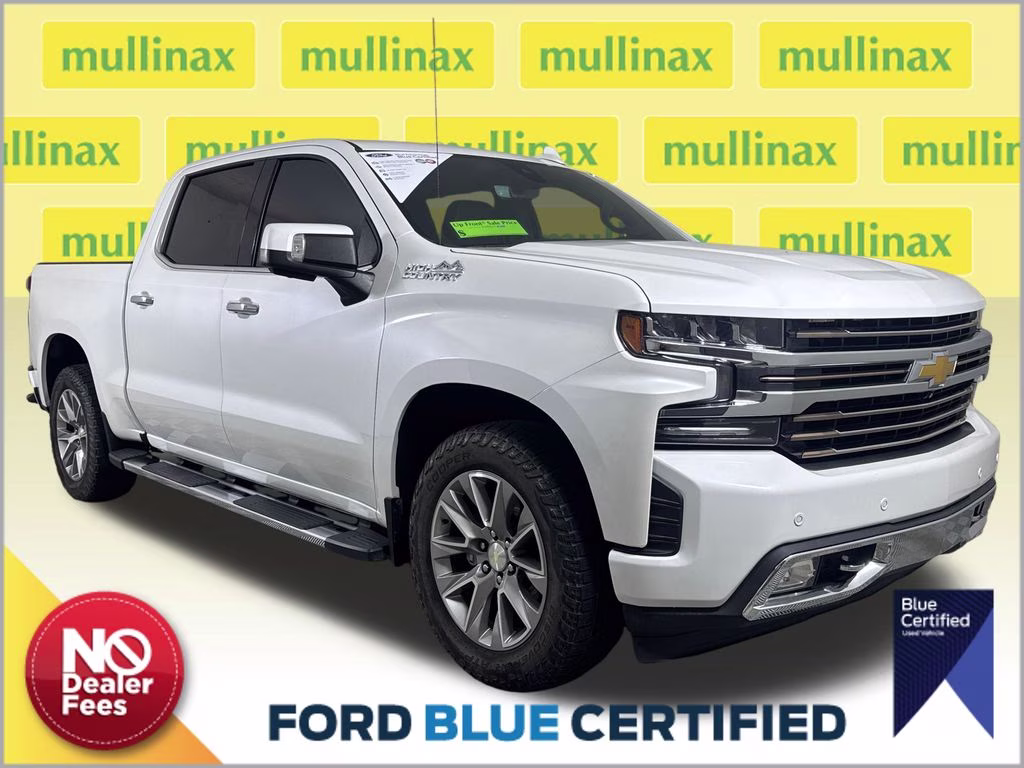 2021 Iridescent Pearl Tricoat Chevrolet Silverado 1500 High Country RWD Truck