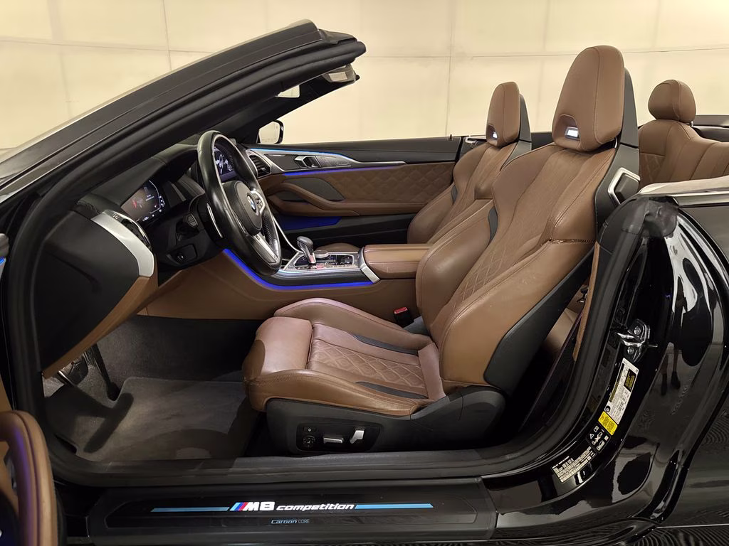 2023 Black Sapphire Metallic BMW M8 Competition AWD Convertible