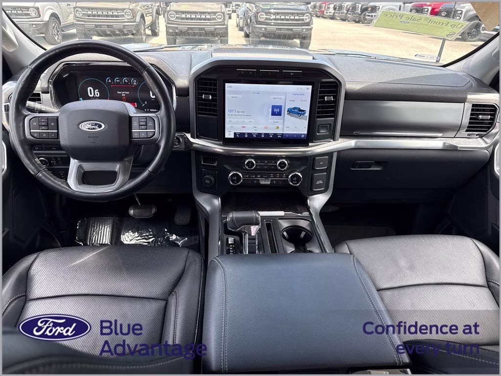 2021 Agate Black Metallic Ford F-150 Lariat RWD Truck