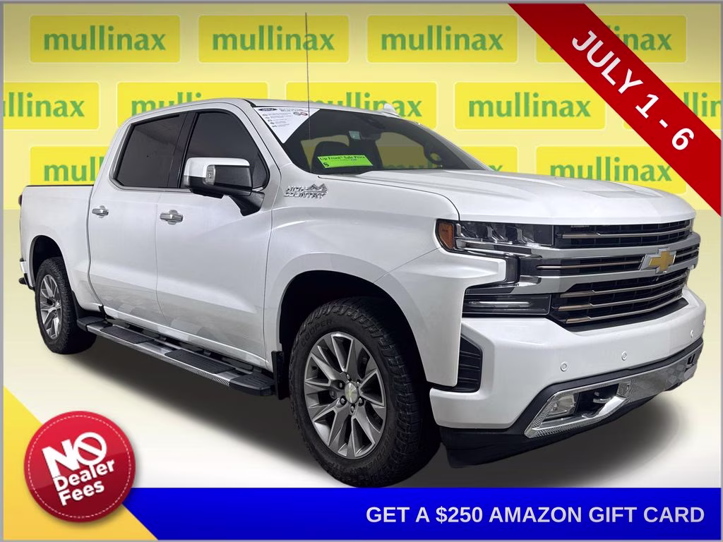 2021 Iridescent Pearl Tricoat Chevrolet Silverado 1500 High Country RWD Truck