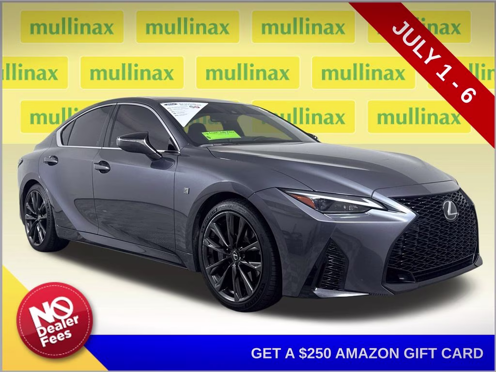 2024 Cloudburst Gray Lexus IS 350 F SPORT Design RWD Sedan