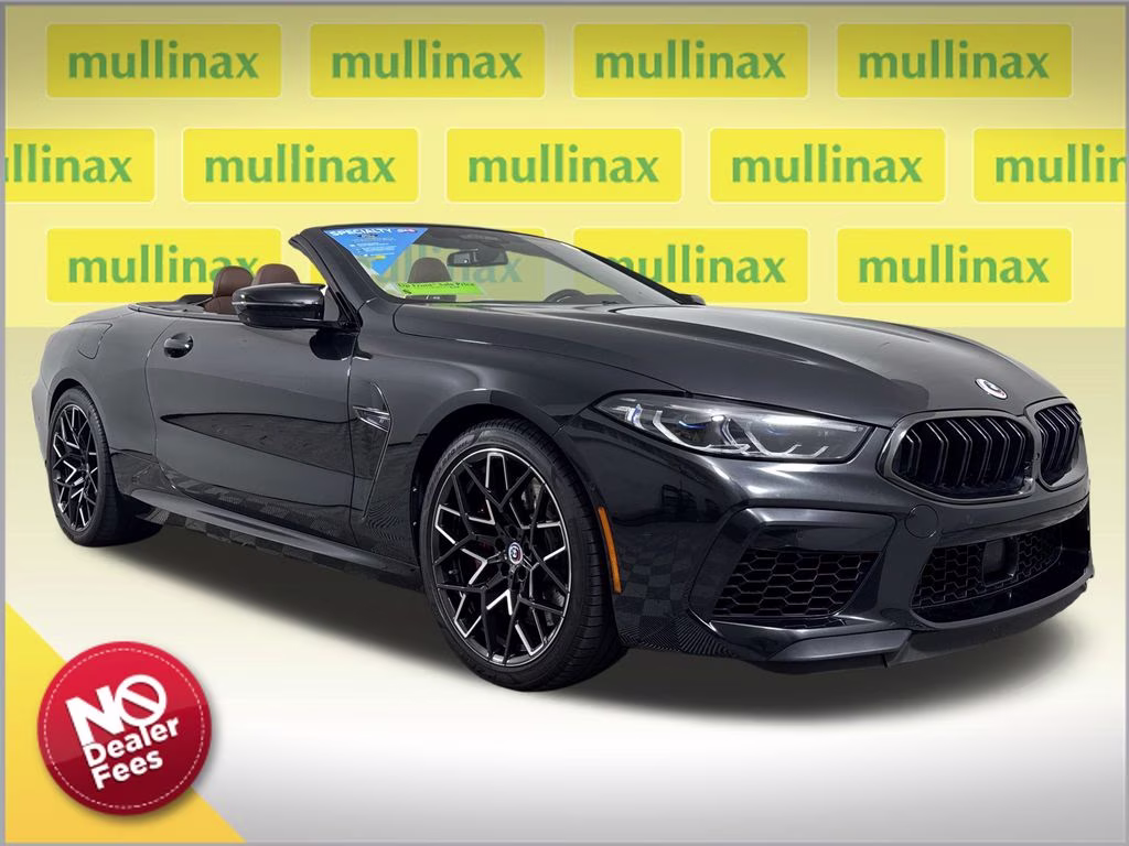 2023 Black Sapphire Metallic BMW M8 Competition AWD Convertible