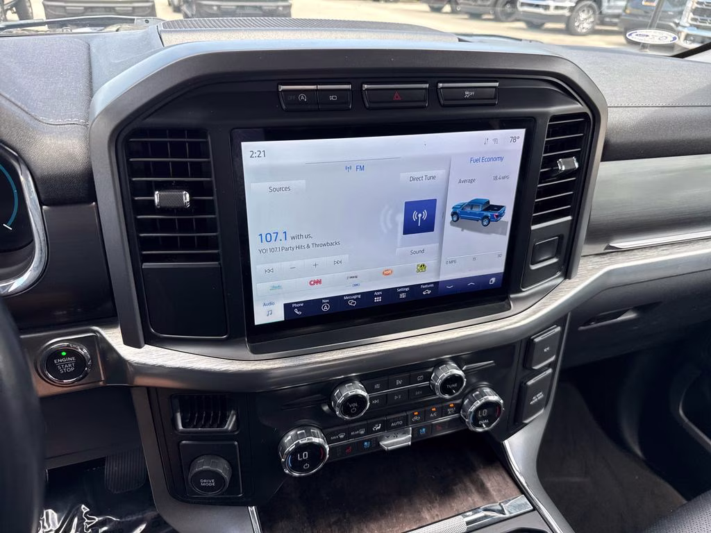 2021 Agate Black Metallic Ford F-150 Lariat RWD Truck