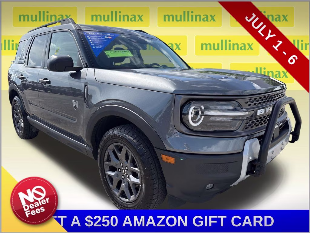 2025 Carbonized Gray Metallic Ford Bronco Sport Big Bend 4X4 SUV