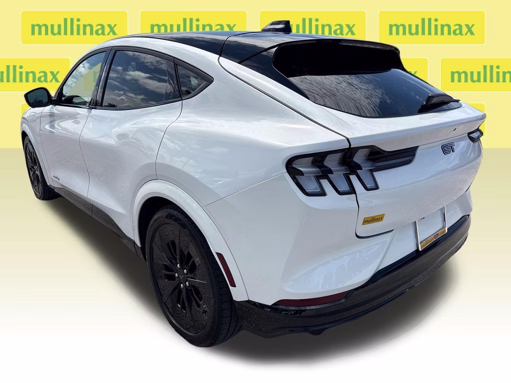2025 Star White Metallic Tri-Coat Ford Mustang Mach-E GT AWD SUV