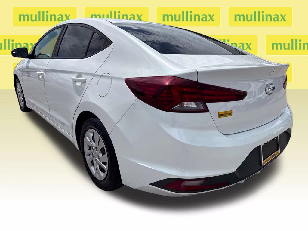 2019 Quartz White Pearl Hyundai Elantra SE FWD Sedan
