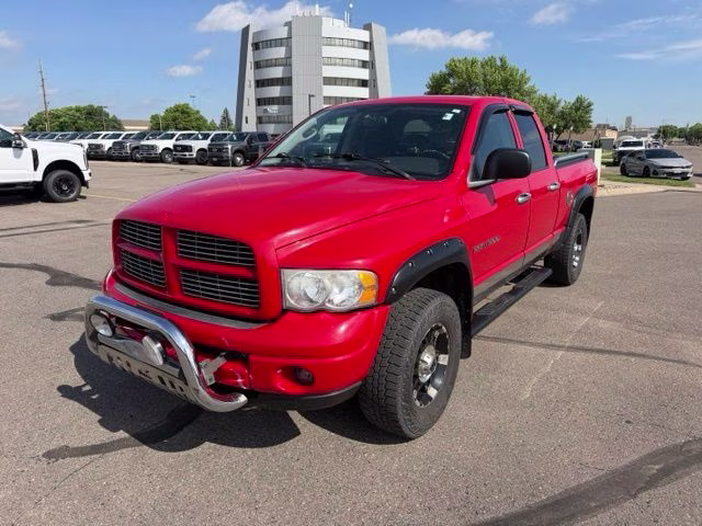 2003 Flame Red Clearcoat Dodge Ram 1500 ST 4X4 Truck