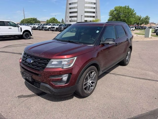 2016 Bronze Fire Metallic Tinted Clearcoat Ford Explorer Sport 4X4 SUV