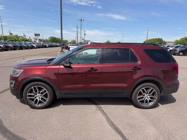 2016 Bronze Fire Metallic Tinted Clearcoat Ford Explorer Sport 4X4 SUV