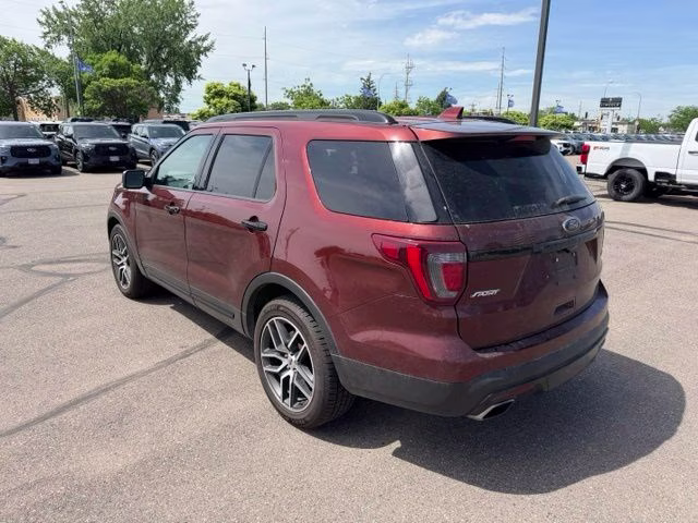 2016 Bronze Fire Metallic Tinted Clearcoat Ford Explorer Sport 4X4 SUV