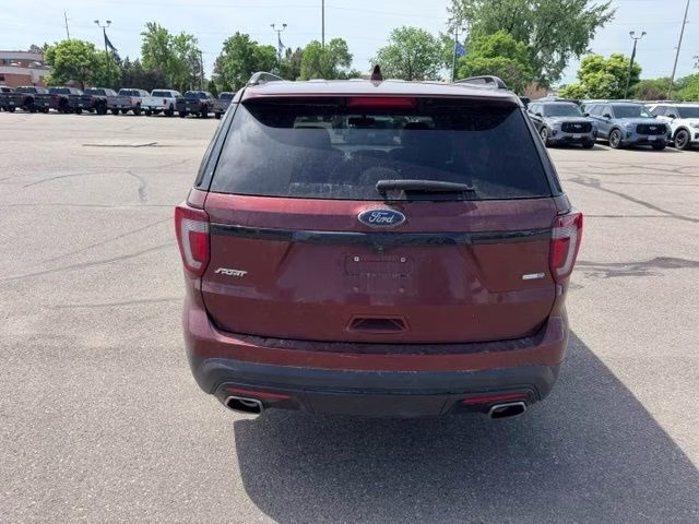 2016 Bronze Fire Metallic Tinted Clearcoat Ford Explorer Sport 4X4 SUV