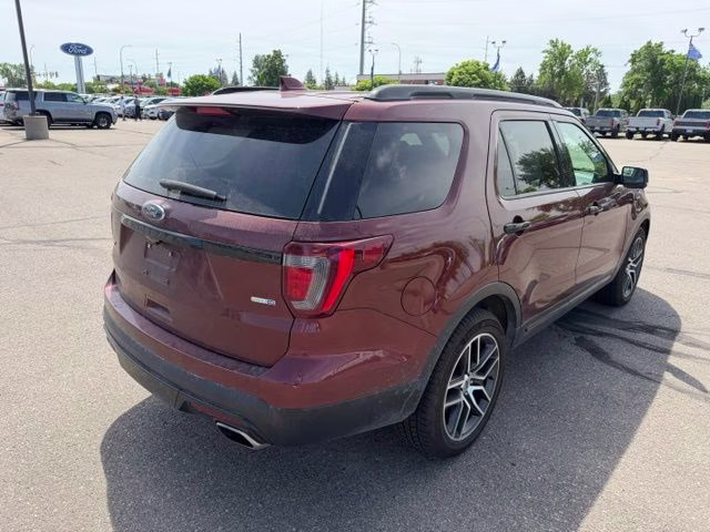 2016 Bronze Fire Metallic Tinted Clearcoat Ford Explorer Sport 4X4 SUV
