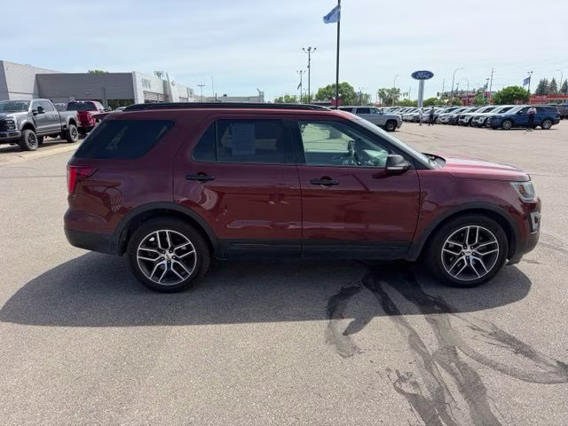2016 Bronze Fire Metallic Tinted Clearcoat Ford Explorer Sport 4X4 SUV