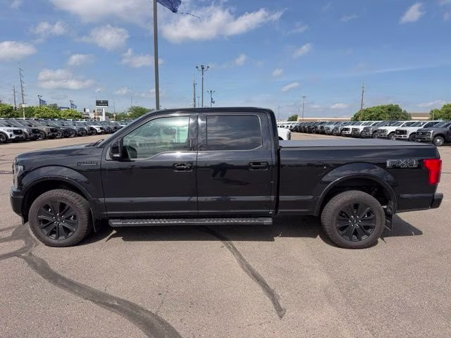 2020 Agate Black Metallic Ford F-150 Lariat 4X4 Truck