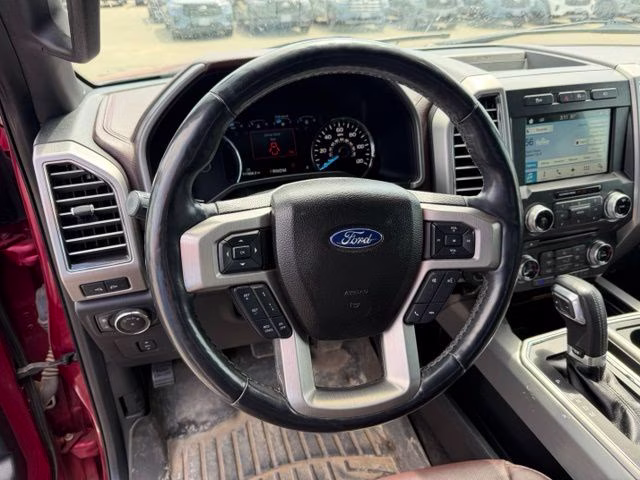 2017 Ruby Red Metallic Tinted Clearcoat Ford F-150 Platinum 4X4 Truck