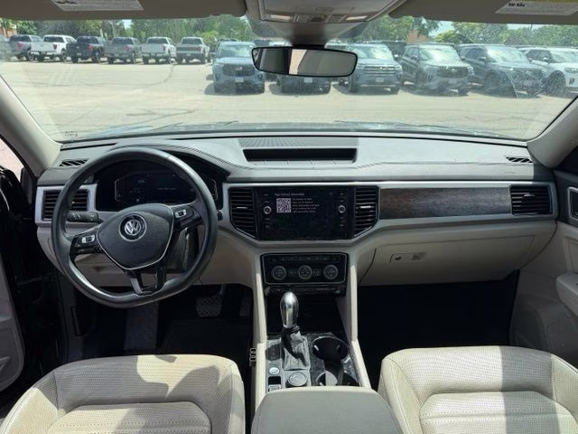 2019 Deep Black Pearl Volkswagen Atlas SEL Premium AWD SUV