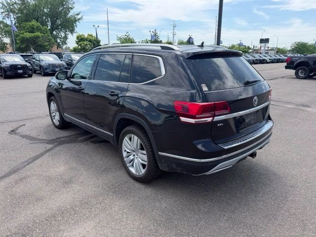2019 Deep Black Pearl Volkswagen Atlas SEL Premium AWD SUV