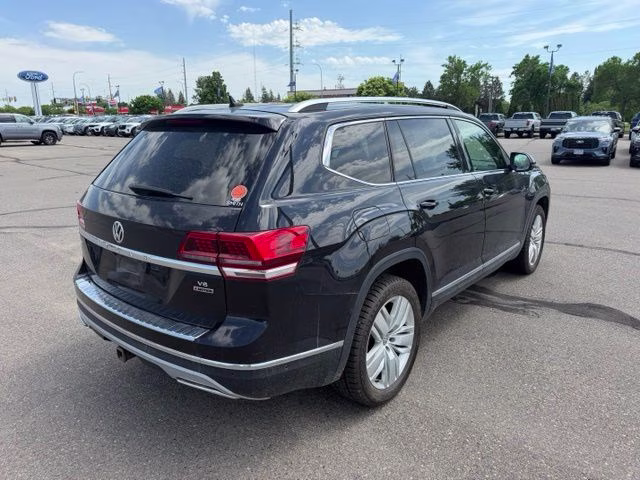 2019 Deep Black Pearl Volkswagen Atlas SEL Premium AWD SUV