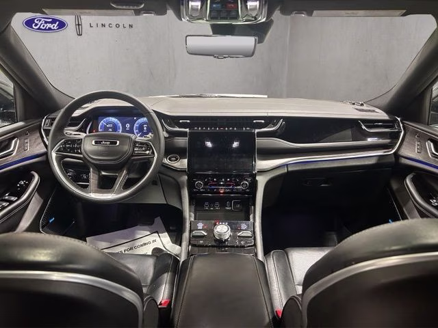 2023 Bright White Clearcoat Jeep Grand Cherokee L Overland 4X4 SUV