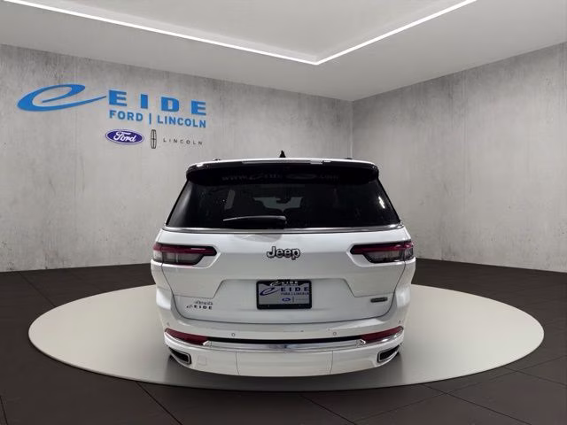 2023 Bright White Clearcoat Jeep Grand Cherokee L Overland 4X4 SUV
