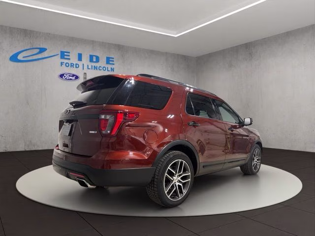 2016 Bronze Fire Metallic Tinted Clearcoat Ford Explorer Sport 4X4 SUV