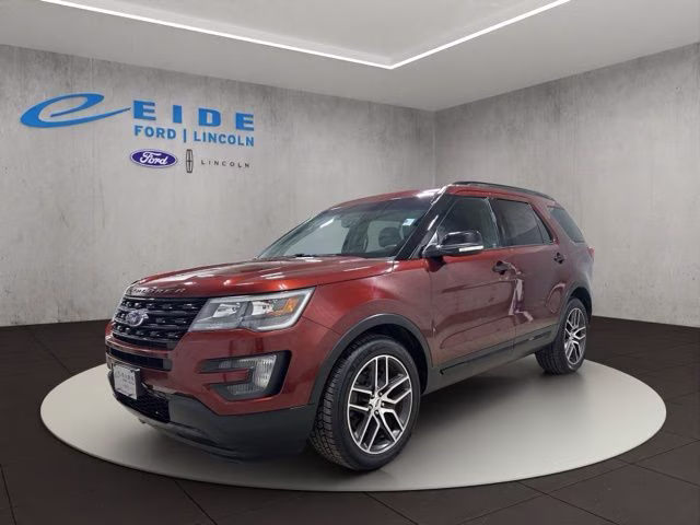 2016 Bronze Fire Metallic Tinted Clearcoat Ford Explorer Sport 4X4 SUV