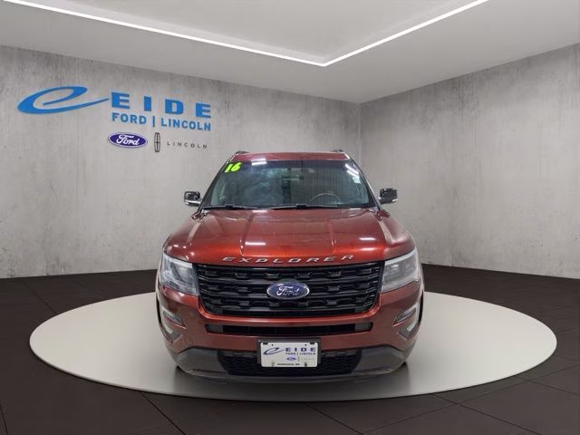 2016 Bronze Fire Metallic Tinted Clearcoat Ford Explorer Sport 4X4 SUV