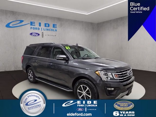 2021 Magnetic Metallic Ford Expedition Max XLT 4X4 SUV