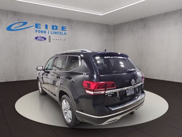 2019 Deep Black Pearl Volkswagen Atlas SEL Premium AWD SUV