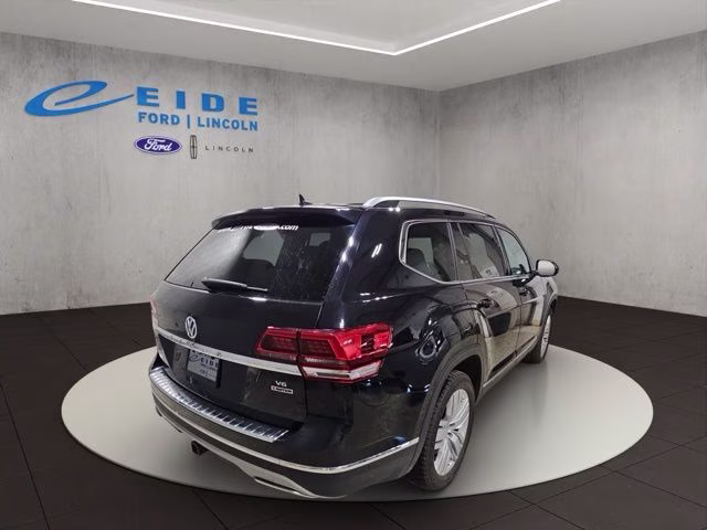 2019 Deep Black Pearl Volkswagen Atlas SEL Premium AWD SUV