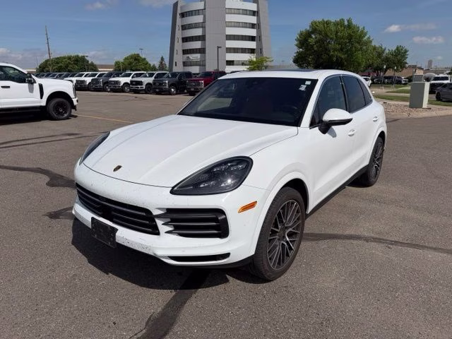 2019 White Porsche Cayenne Base AWD SUV