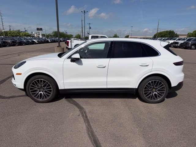 2019 White Porsche Cayenne Base AWD SUV