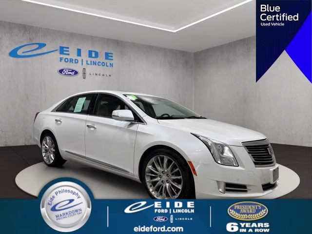 2017 Crystal White Tricoat Cadillac XTS Platinum AWD Sedan