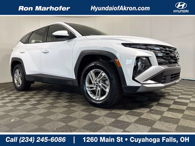 2025 White Pearl Hyundai Tucson SE AWD SUV