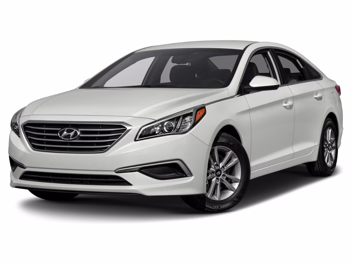 2016 Quartz White Pearl Hyundai Sonata Base FWD Sedan