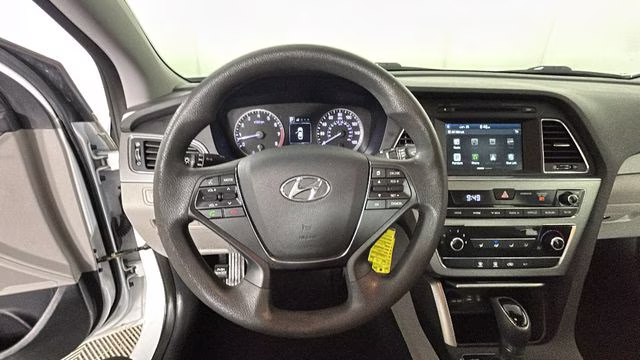 2016 Quartz White Pearl Hyundai Sonata Base FWD Sedan