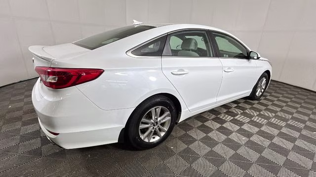2016 Quartz White Pearl Hyundai Sonata Base FWD Sedan