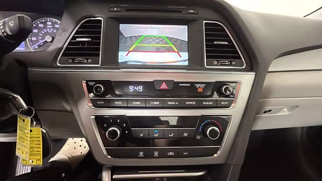 2016 Quartz White Pearl Hyundai Sonata Base FWD Sedan