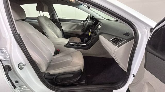 2016 Quartz White Pearl Hyundai Sonata Base FWD Sedan