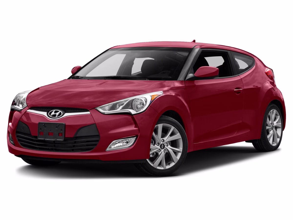 2017 Boston Red Metallic Hyundai Veloster Value Edition FWD Hatchback