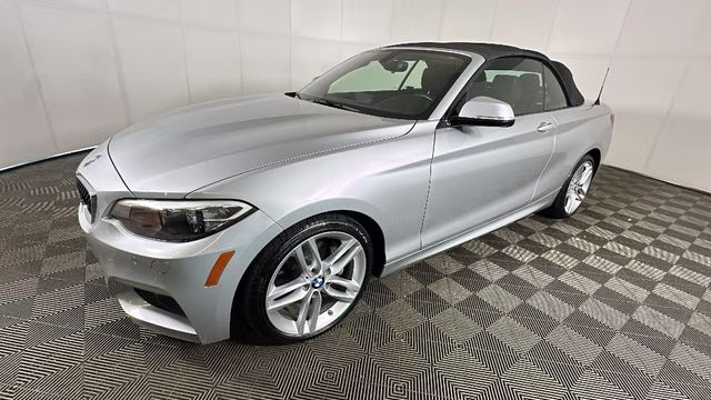 2017 Glacier Silver Metallic BMW 2 Series 230i xDrive AWD Convertible