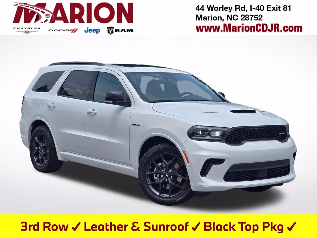 2026 White Knuckle Clearcoat Dodge Durango GT Plus HEMI V8 AWD SUV