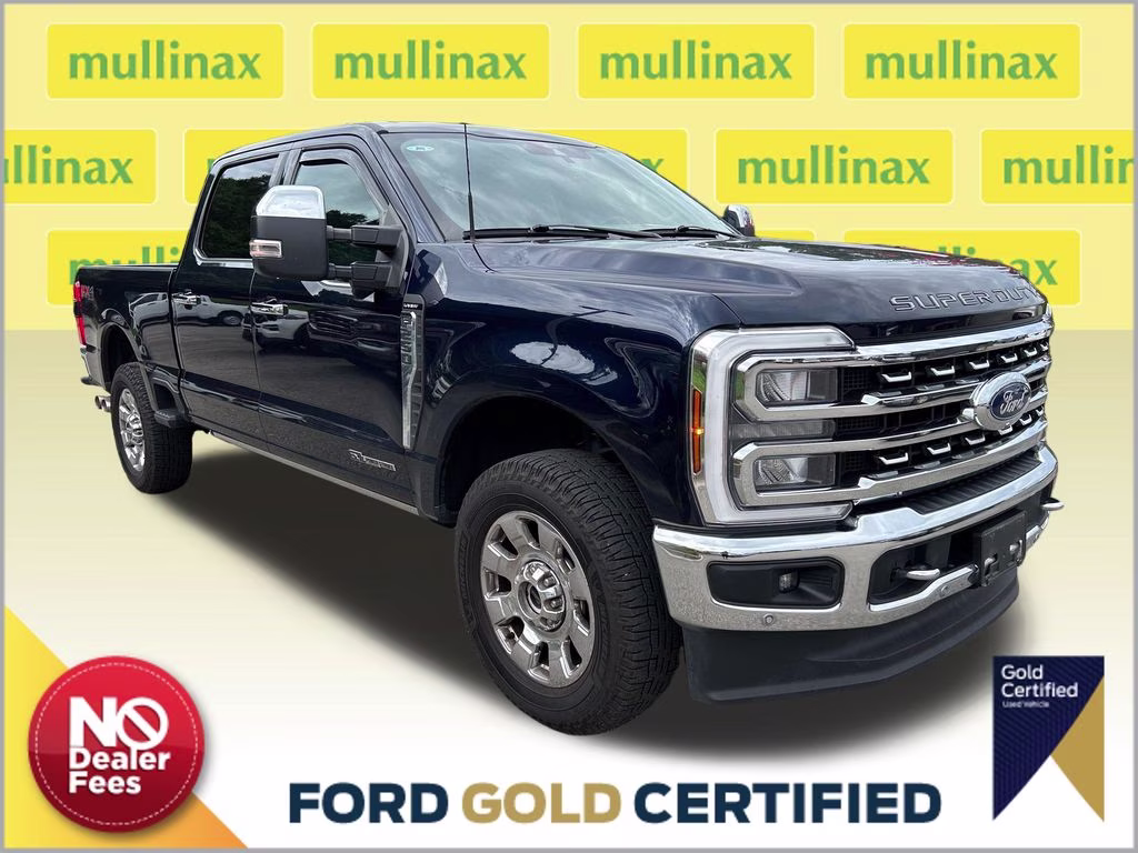 2024 Antimatter Blue Metallic Ford Super Duty F-250 SRW Lariat 4X4 Truck