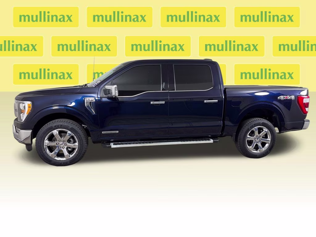 2022 Blue Metallic Ford F-150 Lariat 4X4 Truck