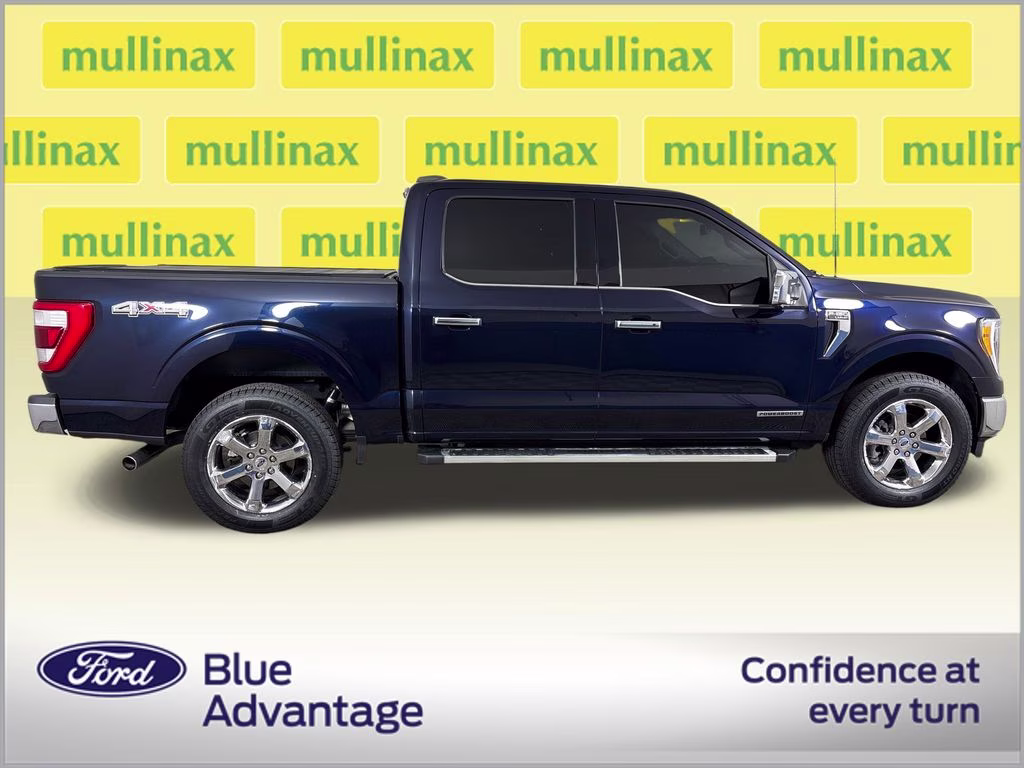 2022 Blue Metallic Ford F-150 Lariat 4X4 Truck