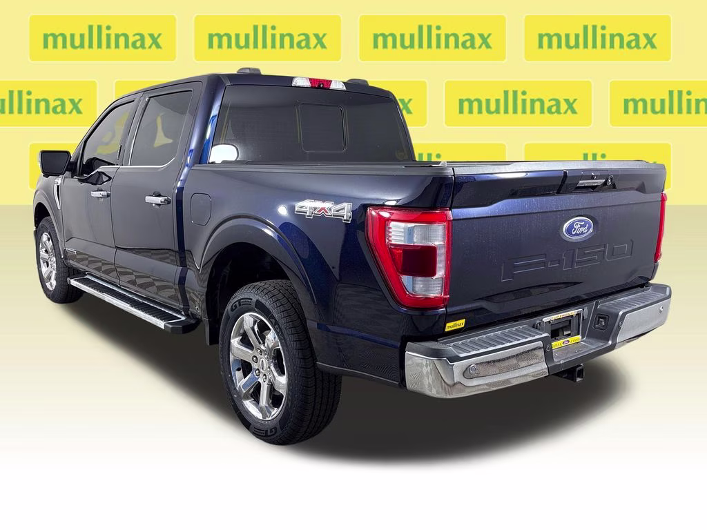 2022 Blue Metallic Ford F-150 Lariat 4X4 Truck