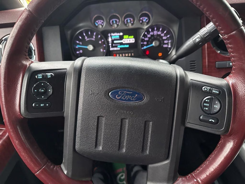 2013 Ruby Red Metallic Tinted Clearcoat Ford Super Duty F-350 SRW King Ranch 4X4 Truck